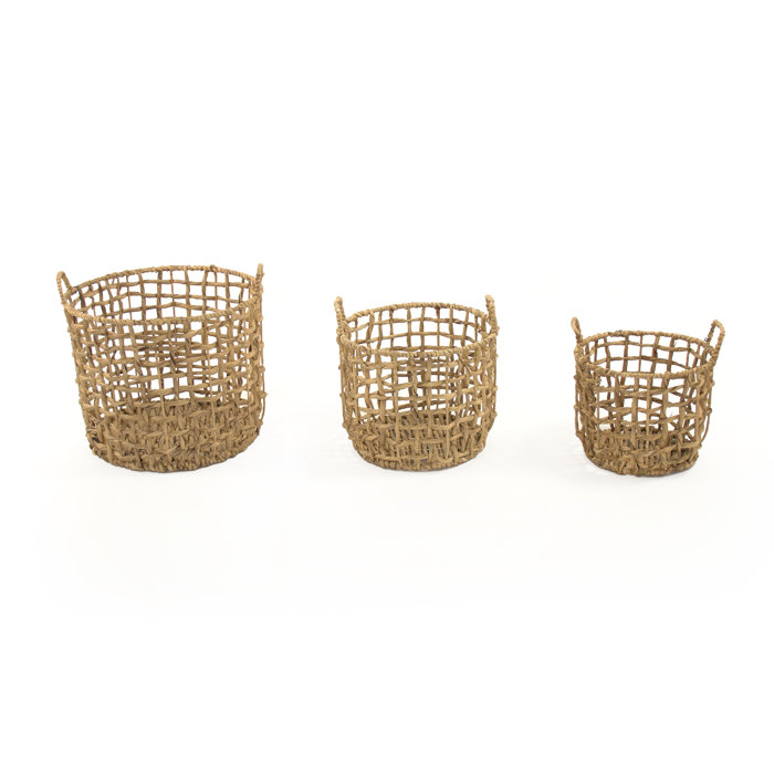 August Grove® Water Hyacinth Basket Wayfair